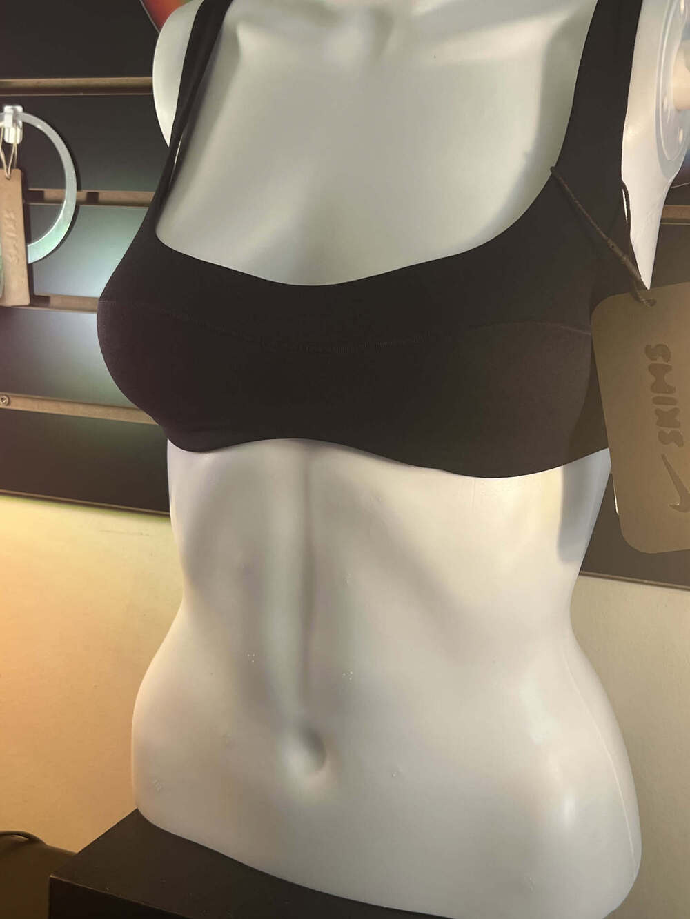 🖤 Nike x SKIMS Scoop Neck Training Sports Bra Black Small NWT ✨